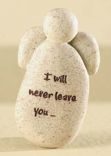 Pack of 24 Faithstones I Will Never Leave You Pocket Angels 2