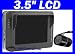 4UCAM 3.5 LCD Wireless Backup Camera System - Round Truck RV Rear view Camera + Color 3.5 LCD Monitor + Night Vision