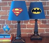  : Pottery Barn Kids PBK Batman(TM) & Superman(TM) Shade & Aiden Lamp Base