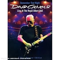 David Gilmour Remember That Night Live At The Royal Albert Hall [2006]