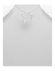 Bird CZ Pendant Necklace In 92.5 Sterling Silver