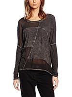 Rich & Royal Camiseta Manga Larga (Gris)