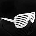 NEW KANYE STRONGER SHUTTER SHADES HIP HOP SUNGLASSES WHITE