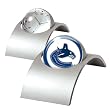 Vancouver Canucks Spinning Desk Clock NHL Hockey