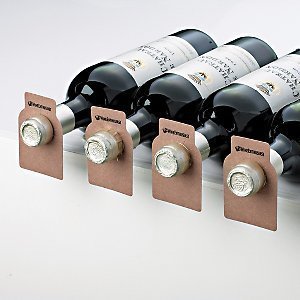 Dark Walnut Bottle Tags -Set of 100