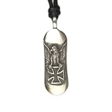 Skate or Die Skateboard Pewter Pendant, Board Art Collection