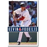 Boston Red Sox (Kevin Youkilis at Bat) Sports Poster Print - 22x34
