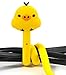 Eshop Cute Cable Tie 5-pc[ Frog,pink Rabbit, Poult,bears ,] Cord Organizer Earphone Wrap Winder/ Fixer Holder/cord Manager/cable Winder