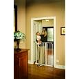 Regalo Easy Step Extra Tall Walk Thru Gate - White