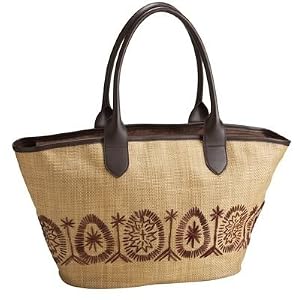 Buy TravelSmith - Bristol Straw Tote by TravelSmith