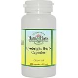 Alternative Health & Herbs Remedies Eyebright Herb Capsules, 120-Count Bottle