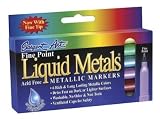 LIQUID METALS FINE MARKER 6PK
