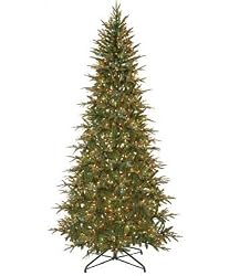 9' Slim Frasier Fir Pre-Lit Artificial Christmas Tree - Multi Lights