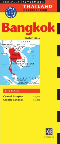 Bangkok Travel Map Sixth Edition (Periplus Maps)