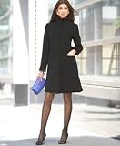 DKNY - DKNY Ruffle-Front Coat with Patch Pockets