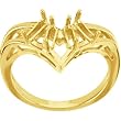 14K Yellow Gold Mother's Ring - 4 Gemstone -- YOU CHOOSE THE COLORS!