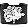Tattoo Inspiration Love Theme Leather Cuff Bracelet