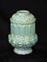 Jade Jadiete Moon & Stars Carnival Glass Fairy Candle Lamp