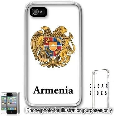 Armenia Coat Of Arms Flag Emblem iPhone 4 4S Case Cover Skin Clear on Sides