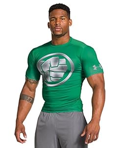 Under Armour Men's Under Armour® Alter Ego Chrome Compression Short Sleeve Shirt Extra Large ASTRO GREEN