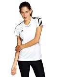 adidas Women's Tiro 11 Training Jersey (White, Black, X-Large)