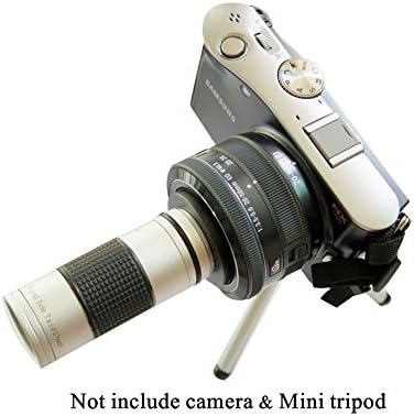 Tele &amp; Macro lens kit for Samsung Mirrorless NX100, NX1000, NX2000, NX3000, NX300M, NX500 camerc with 20-50mm zoom lens.