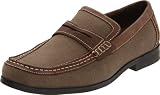 Original Penguin Men's Bing Linen Penny Loafer,Brown,9 M US