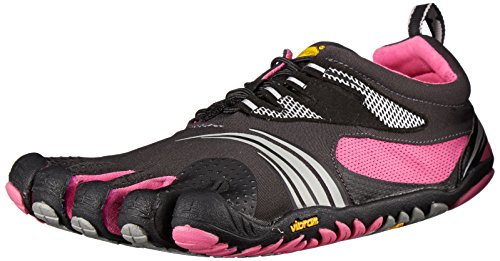 Vibram Women's KMD LS Cross Training Shoe, Grey/Black/Pink,39 EU/8 M US
