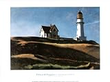 Edward Hopper (Lighthouse Hill) Art Poster Print - 24 X 32