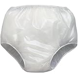 Extra Protection Waterproof Soft Vinyl Pull On Under Pants 3 Pk.