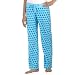 Xhilaration® Fleece Pant - Turquoise Dots