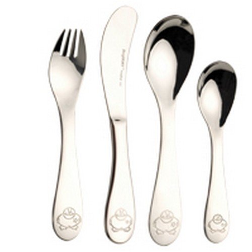 Berghoff 1100098 Sheriff Duck Baby Besteck Set, 4-teilig Preisvergleich