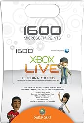 Xbox 360 Live 1600 Points