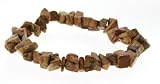 Single Strand Stretch Chip Bracelet - Picture Jasper