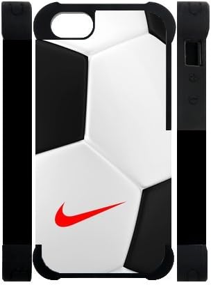Soccer Ball Nike Just Do It iPhone 5 5S Perfect Color Match Cover Case for Fans