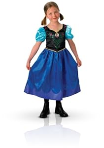 Rubies 3 889543 - Frozen - Costume da Anna, Taglia S, colore: Blu