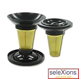 Produkt-Bild: Teefilter seleXions Tee Tassenfilter oder Kannenfilter, Goldfilter m Titan-Hartschicht, Tee Dauerfilter