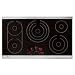 LG : LCE3681ST 36in Smoothtop Electric Cooktop 5 Steady Heat Elements Stainless Steel