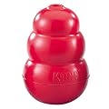 Classic Red Kong Dog Rubber Toy Treat Dispenser Medium