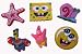 Nickelodeon Spongebob and Friends Shoe Charms 6 pc Set - Jibbitz Croc Style