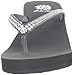 Yellow Box Women's Custard Wedge Flip Flop