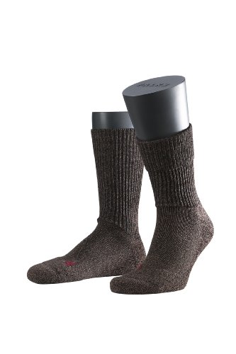 FALKE Walkie Kurzstrumpf 16480 Unisex - Erwachsene Socken, Gr. 35/36, braun (dark brown me Preisvergleich