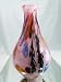 Glass Volcano Vase Beautiful Handblown Art