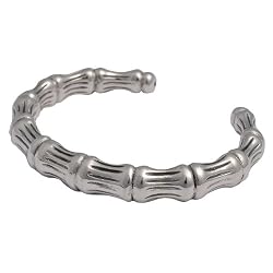 Womens Sterling Silver Cuff Bracelts 2.3 Inches