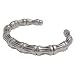 Womens Sterling Silver Cuff Bracelts 2.3 Inches