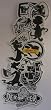 Cartoon Network Die-cut Glow in the Dark Sticker Set of 15