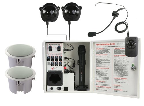 Infrared Classroom Audio System with ClearSound Ceiling Speakers