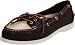 Lauren Ralph Lauren Women's Yolanda Boat Shoe,Dark Brown/Dark Brown,9.5 B US