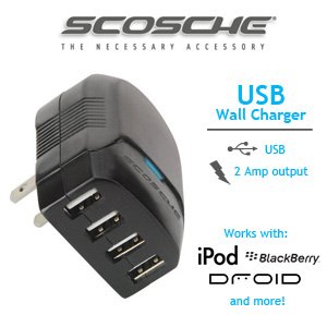 Y reVIVE IV  4 Port USB Home Charger (QUSBH) Picture