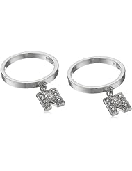 Charmed Fingers Initial Charm Ring